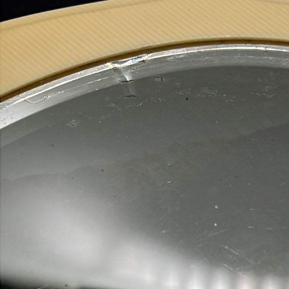 Vintage 1950’s celluloid hand mirror, comb - Picture 8 of 9